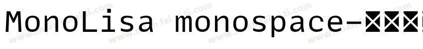 MonoLisa monospace字体转换